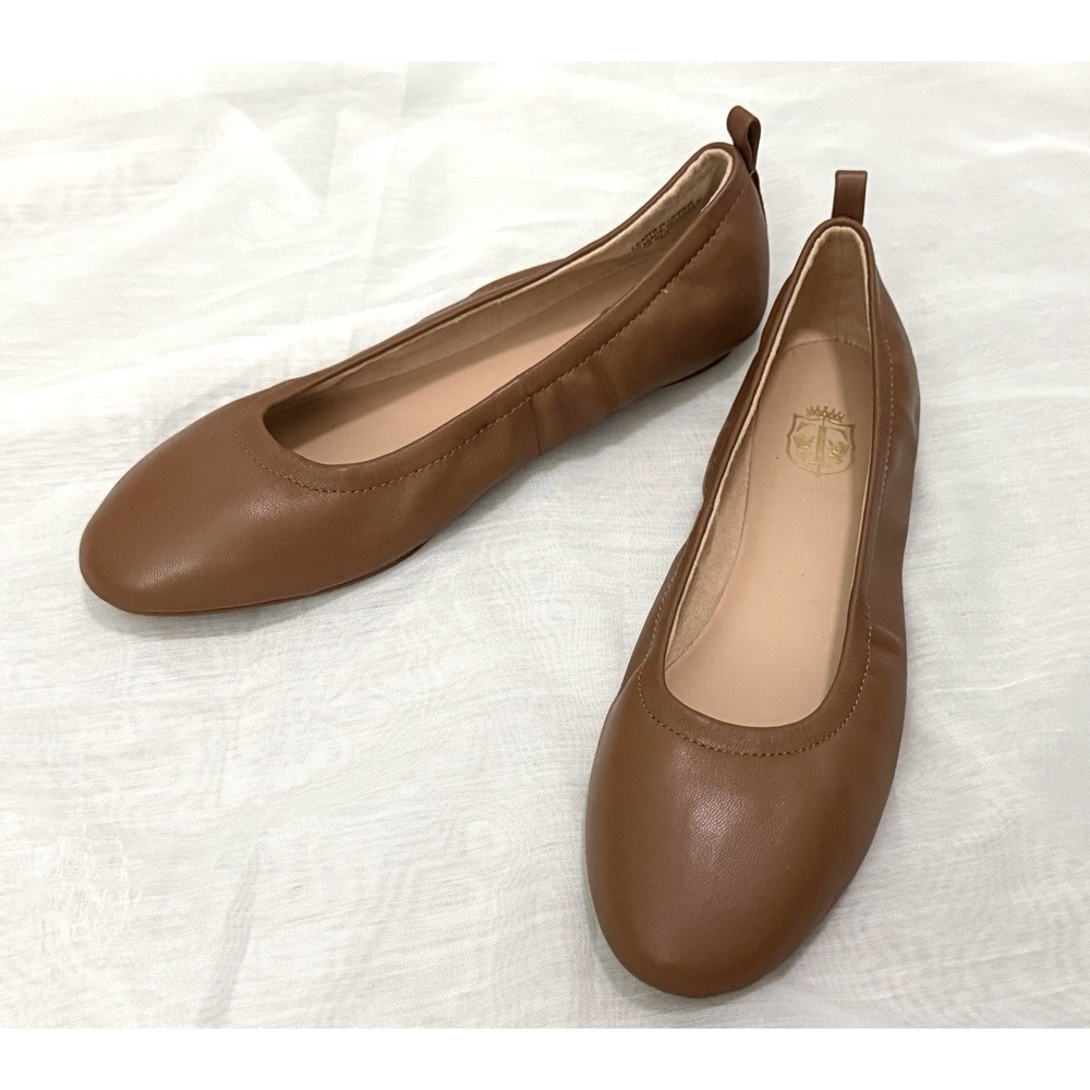 TALBOTS Vera Nappa Ballet Flats JASPER Shoes Sz 6 New